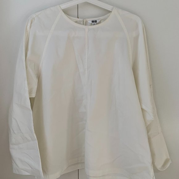 Uniqlo U 2020 S/S Women Long Sleeve T Blouse in XS - Picture 1 of 13